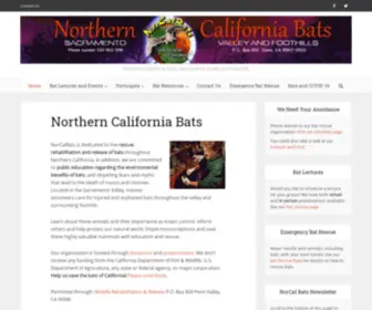 Norcalbats.org(Northern California Bats) Screenshot