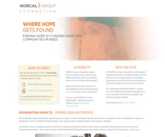 Norcalgroupfoundation.org(NORCAL Group Foundation) Screenshot