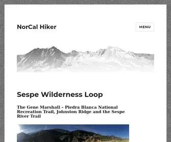 Norcalhiker.com(NorCal Hiker) Screenshot
