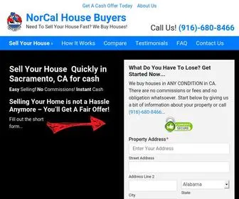 Norcalhousebuyers.com(Norcalhousebuyers) Screenshot