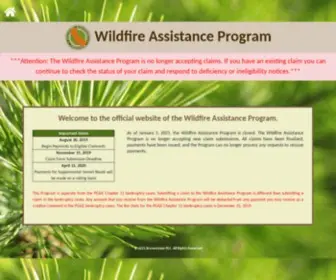 Norcalwildfireassistanceprogram.com(Norcalwildfireassistanceprogram) Screenshot