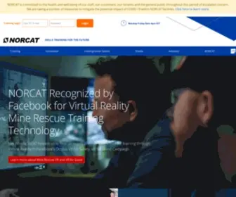 Norcat.org(NORCAT is a leader in skilled labour training/development) Screenshot