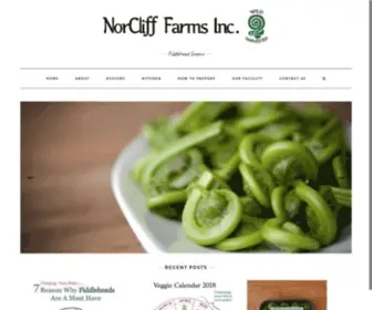 Norcliff.com(A brand of Norcliff Farms) Screenshot