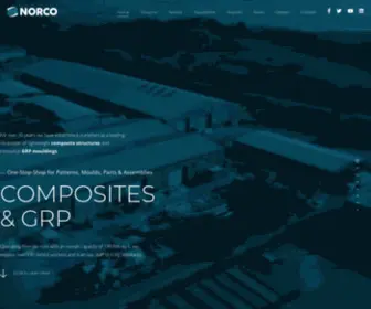 Norco.co.uk(Composite Manufacturing & GRP Mouldings) Screenshot