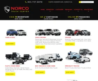 Norcotrucks.com(Norco Truck Center) Screenshot