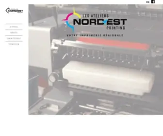 Nord-EST.ca(Imprimerie) Screenshot