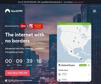 Nord-Help.com(Online VPN service) Screenshot