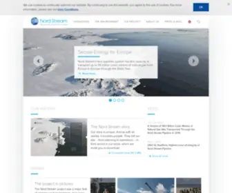 Nord-Stream.com(Nord Stream) Screenshot