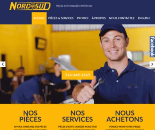 Nord-SUD.ca(Fermé) Screenshot