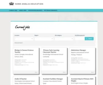 Nordangliaeducation.jobs(Nord anglia education) Screenshot