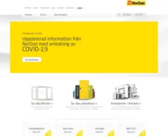 Nordan.se(NorDan AB) Screenshot