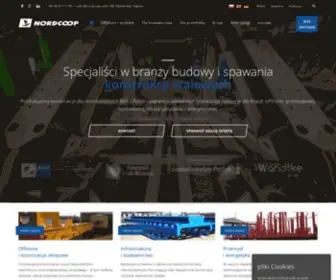 Nordcoop.pl(Budowa i spawanie konstrukcji stalowych) Screenshot
