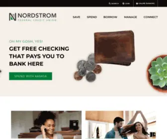 Nordcu.org(Nordstrom Federal Credit Union) Screenshot