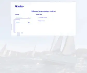 Nordea.lu(We are an active asset manager whose success) Screenshot