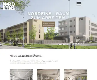 Nordeins.ch(Gewerbeflächen) Screenshot