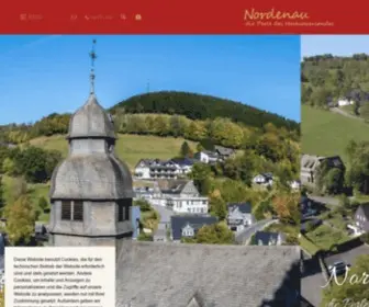 Nordenau.de(Urlaub in Nordenau der Perle des Hochsauerlandes) Screenshot