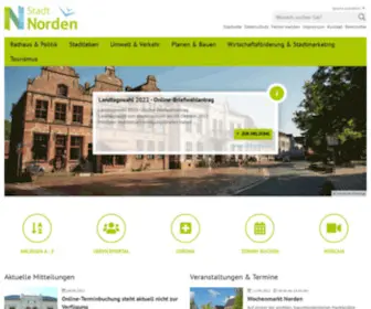 Norden.de(Stadt Norden) Screenshot