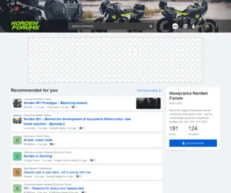Nordenforums.com(We’re the largest Husqvarna Norden community and owner's club) Screenshot