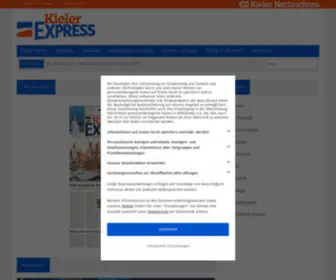 Nordexpress-Online.de(Kieler Express am Wochenende online lesen) Screenshot
