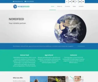 Nordfeed.com(Animal feed grade) Screenshot