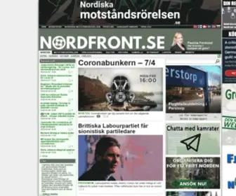 Nordfront.se(Nordfront) Screenshot