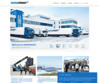 Nordfrost.de(NORDFROST GmbH & Co.KG) Screenshot