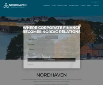 Nordhaven.com(Financial advisor) Screenshot