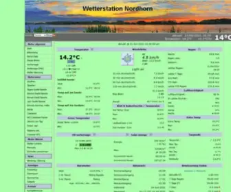 Nordhorn-Wetter.de(Wetterstation-Nordhorn) Screenshot