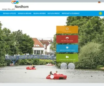 Nordhorn.de(Stadt Nordhorn) Screenshot