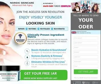 Nordic-Skincare.com(ANTI AGE CREAM) Screenshot