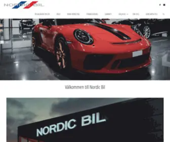 Nordicbil.se(Nordic Bil & Motor AB) Screenshot