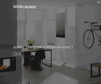 Nordicblinds.com.au(Nordic Blinds) Screenshot