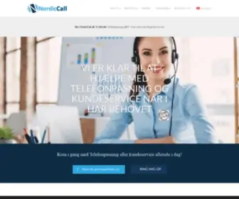 Nordiccall.dk(NordicCall) Screenshot