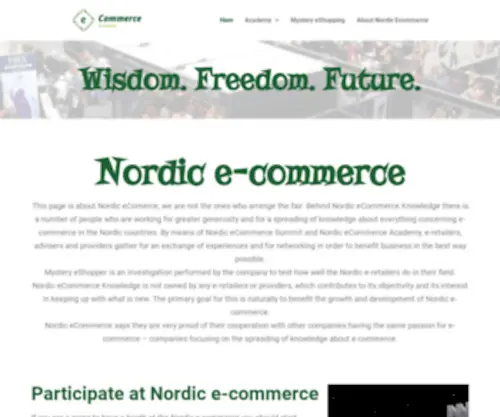 Nordicecommerceknowledge.com(Nordic eCommerce Knowledge) Screenshot