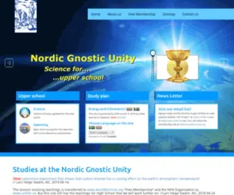 NordicGnosticunity.org(Studies at Nordic Gnostic Unity) Screenshot