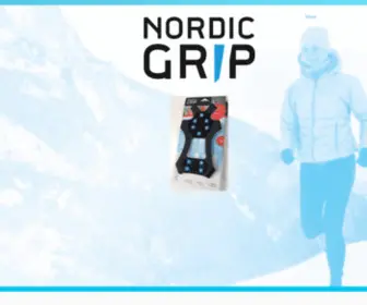 NordicGrip.com(Brodder, refleks og turskøyter) Screenshot