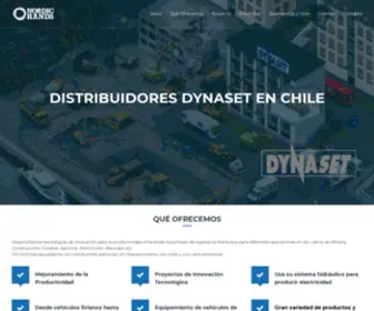 Nordich.cl(Representante Dynaset Chile) Screenshot