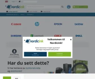 Nordicink.no(NordicInk) Screenshot