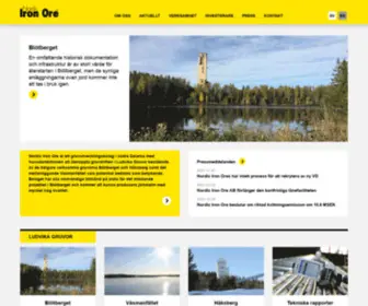Nordicironore.se(Nordic Iron Ore) Screenshot