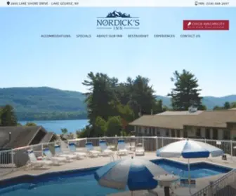 Nordicks.com(Lake George Motel) Screenshot