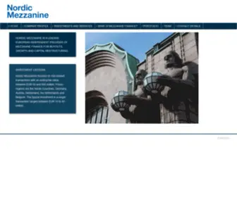 Nordicmezzanine.com(Nordic Mezzanine) Screenshot