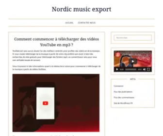 Nordicmusicexport.com(Nordicmusicexport) Screenshot