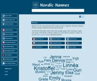 Nordicnames.de(Nordic Names) Screenshot