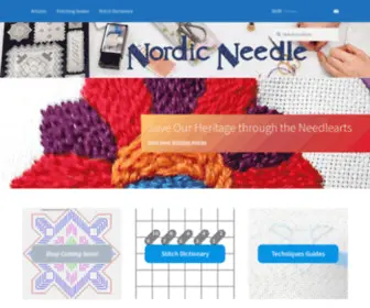 Nordicneedle.net(Nordicneedle) Screenshot