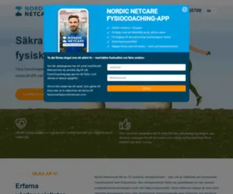 Nordicnetcare.se(Main Page) Screenshot