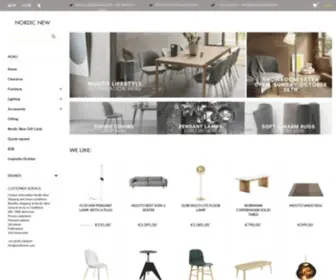 Nordicnew.nl(Nordic New sinds 2000 met veel Scandinavisch designm2) Screenshot