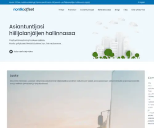 Nordicoffset.fi(Nordic Offset) Screenshot