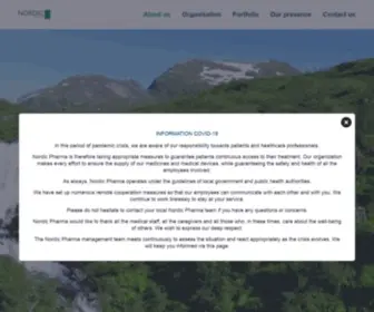 NordicPharmagroup.com(Nordic Pharma Group) Screenshot