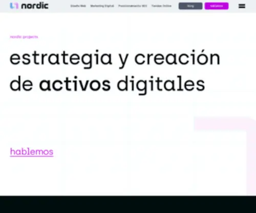 NordicProjects.es(▶ Agencia Diseño Web y SEO Sabadell) Screenshot