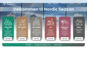 Nordicseason.no(Nordic Season) Screenshot